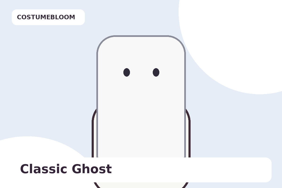 Simple ghost costume idea