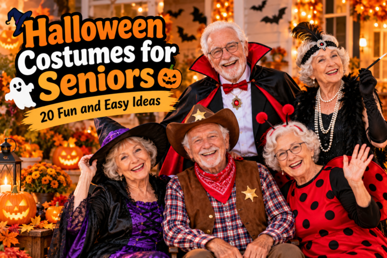 Halloween costumes for seniors with fun and easy costume ideas