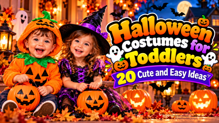 Halloween costumes for toddlers with cute and easy costume ideas