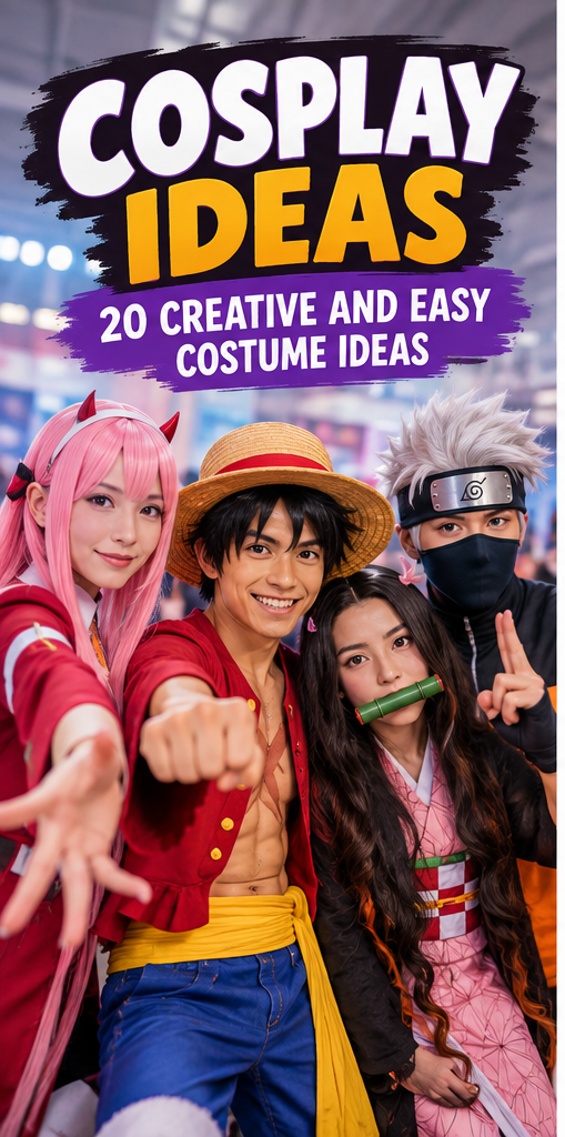 Creative cosplay ideas for conventions and costume events