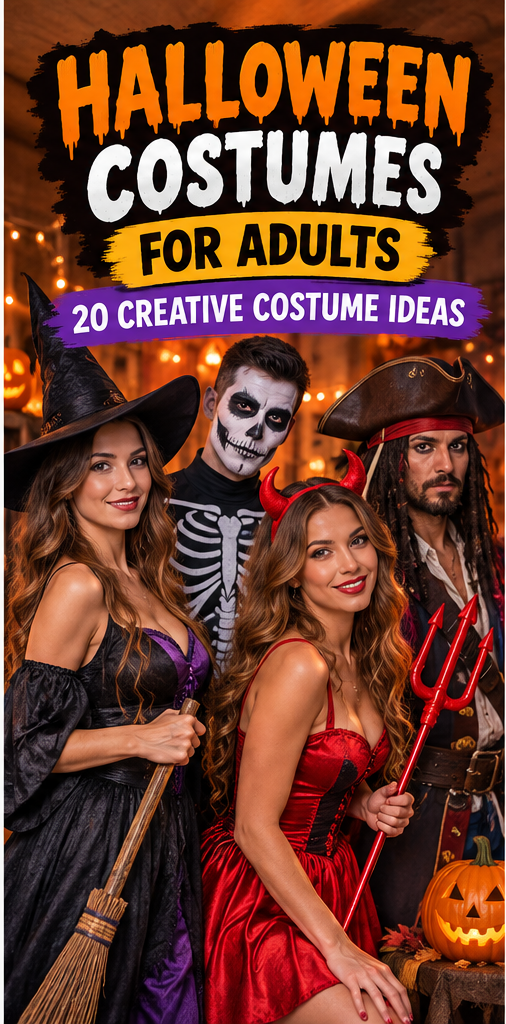 Creative Halloween costumes for adults