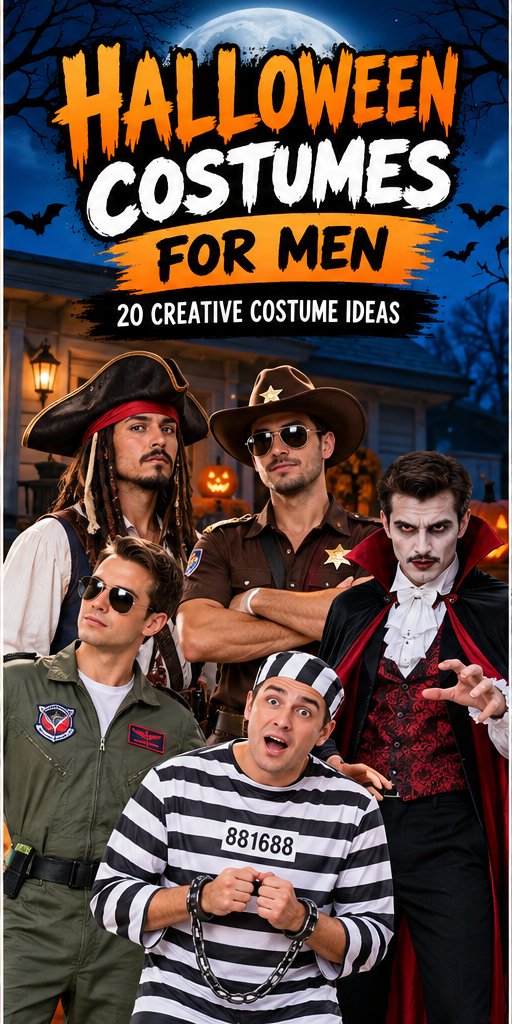 Halloween costumes for men with creative costume ideas