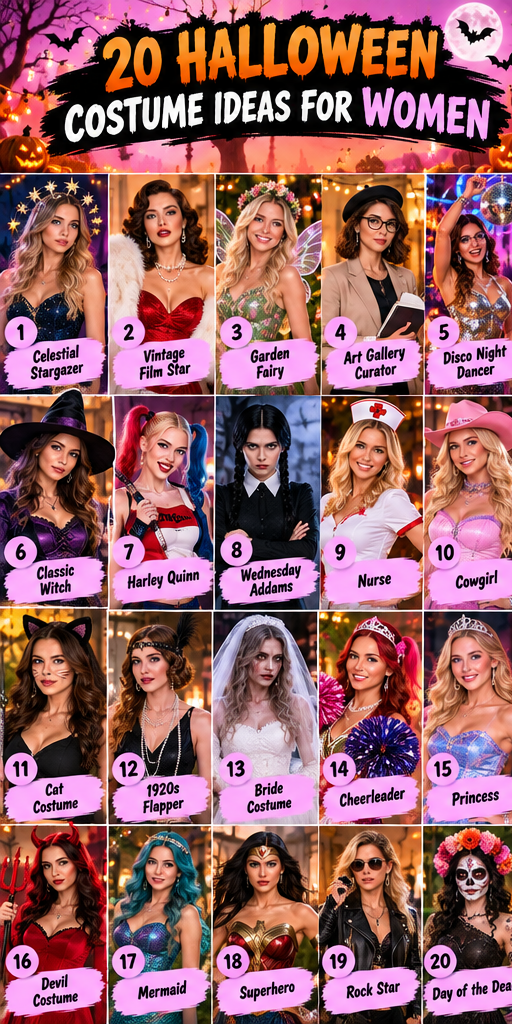 20 Halloween costume ideas for women